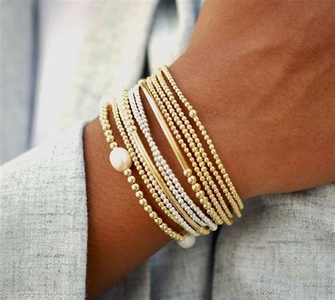 Bead Bracelet Stack