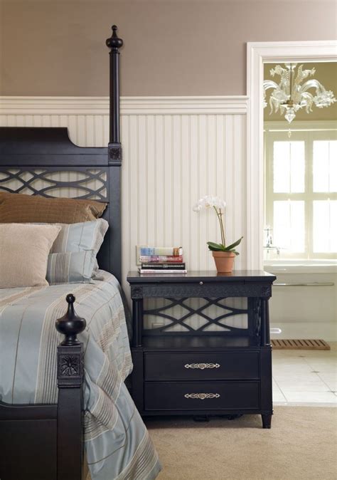 Beadboard Paneling Bed