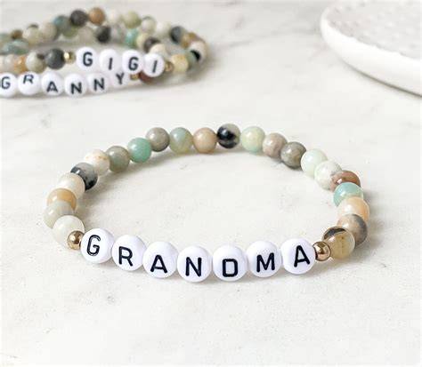 Beaded grandma bracelets