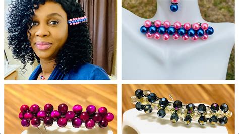 Beaded Hair Clips Tutorial