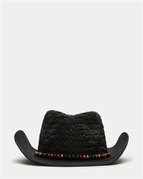 Beaded Trim Hat