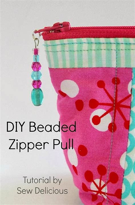 Beaded Zipper Pull Tutorial