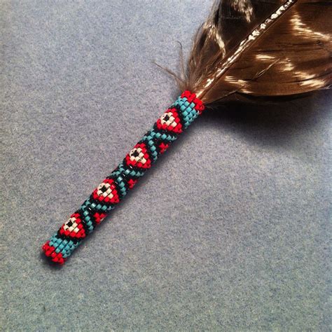 Beading Feather Pattern