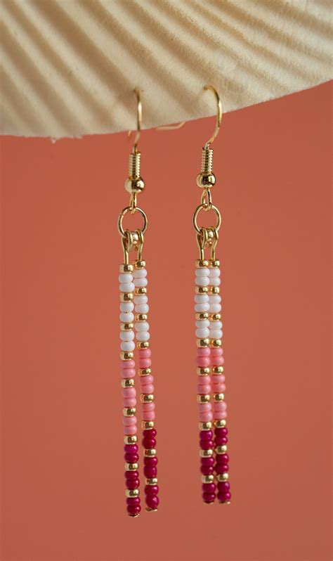 Modern Bead Earrings