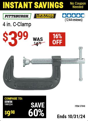 Beam Clamp Harbor Freight
