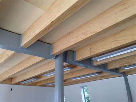 beam supported roof systems