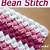 bean stitch crochet blanket pattern