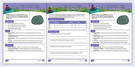 Bean Bag Toss Probability