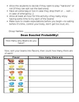 Bean Boozled Probability