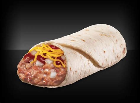 Bean Burrito Without Cheese