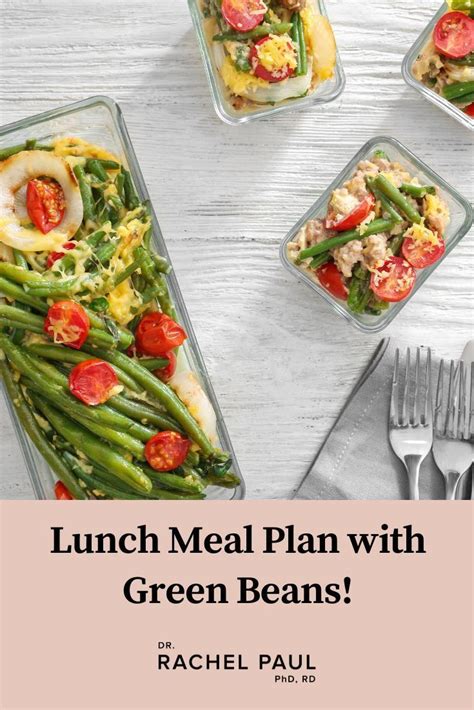 Bean Meal Plan