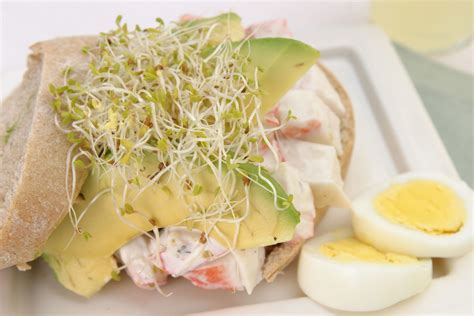 Bean Sprouts Sandwich