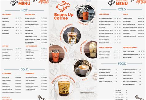 beans up coffee menu