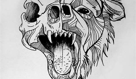 50 Bear Skull Tattoo Designs For Men Ursidae Ink Ideas
