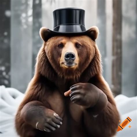 Bear In A Hat