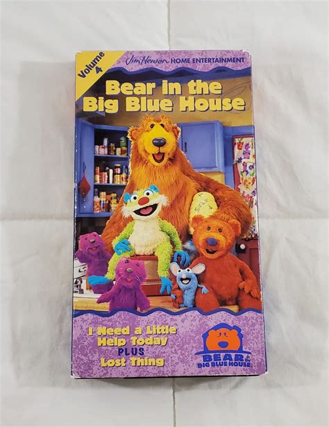 bear in the big blue house volume vhs archive