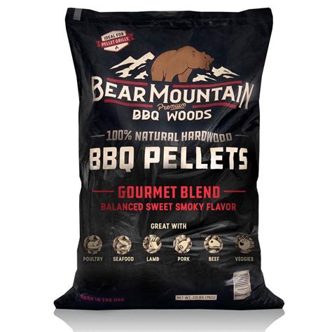 bear mountain bbq gourmet grill pellets