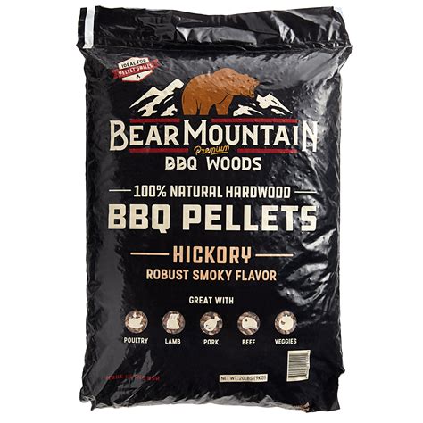 bear mountain smoker pellets