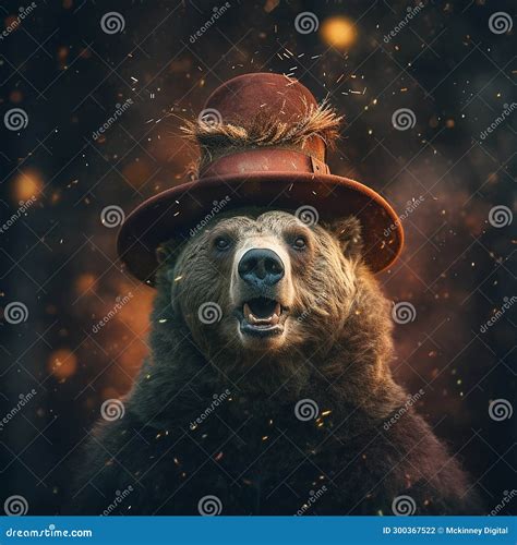 Bear Wearing A Hat