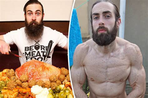 beard meats food bodybuilder