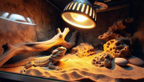 bearded dragon heating lamp