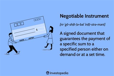 bearer in negotiable instrument