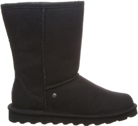 bearpaw short black boots