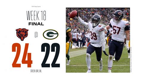 bears packers box score