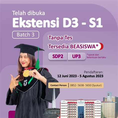 Tips Jitu Raih Beasiswa Ekstensi D3 ke S1 Dalam Negeri