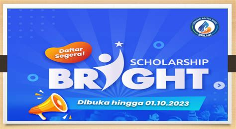 beasiswa bright scholarship daftar
