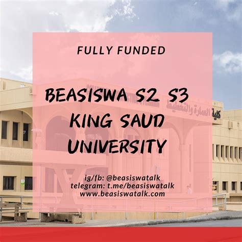 beasiswa s2 fully funded