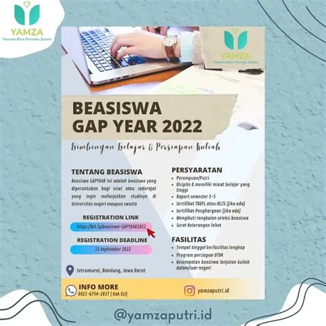 beasiswa untuk gap year