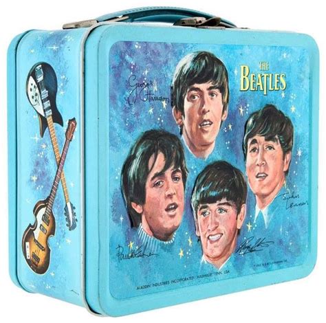 Beatles Lunch boxes and Tin totes Beatles Fab Four Store Exclusively