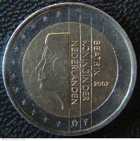 beatrix koningin der nederlanden 2 euro 2002