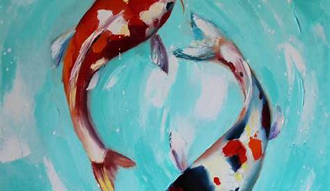 Новости | Koi art, Koi painting, Watercolor fish