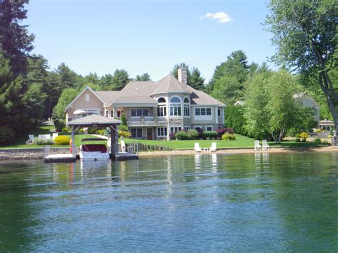Inside a beautiful lake house with picturesque views of Lake