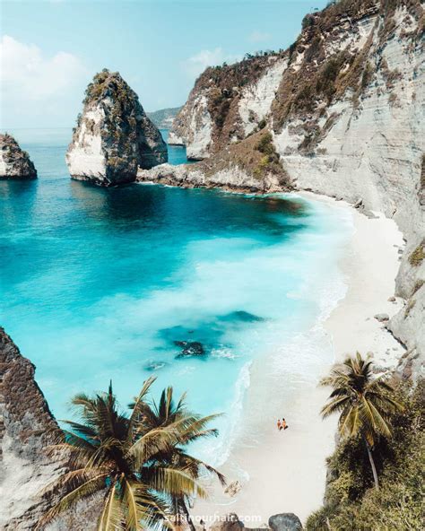 beautiful beach Nusa Penida