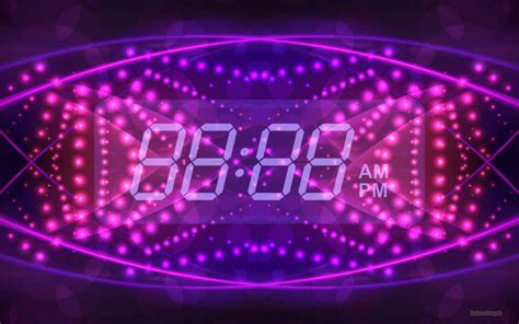 Beautiful Digital Clock For Desktop