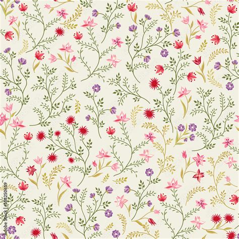 Beautiful Flower Background Pattern