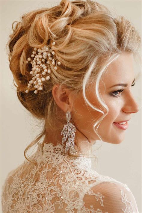  79 Stylish And Chic Beautiful Hair Style For Bridal For Hair Ideas