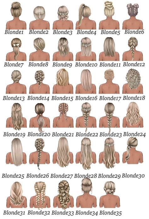beautiful hair styles design collection tutorial examples tips examples