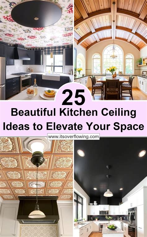 Beautiful Kitchen Ceiling Ideas - gambar utama