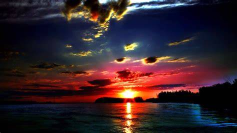 beautiful sunset views