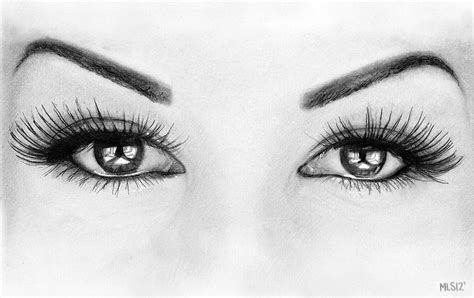 How To Draw Beautiful Woman Eyes