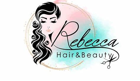 Vinyl Wall Decal Beauty Hair Salon Logo Scissors Hairbrush