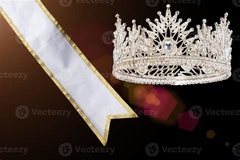 beauty pageant crown and sash