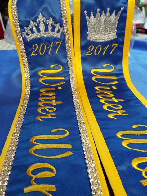 beauty pageant sashes and crowns