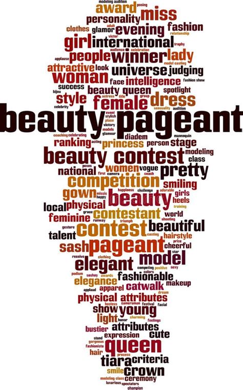 beauty pageant words