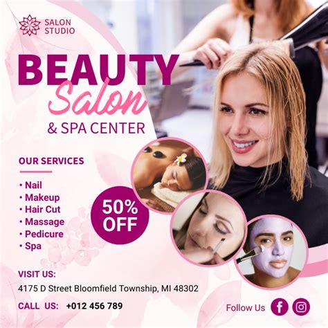 THE SALON POSTER CAMPAIGN DESIGNS Behance