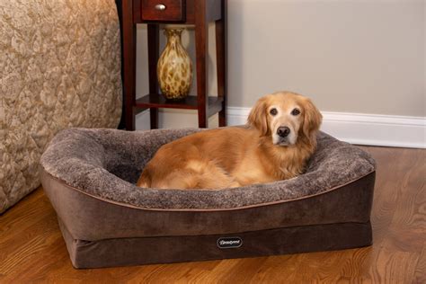 beautyrest ultra plush cuddler dog bed large